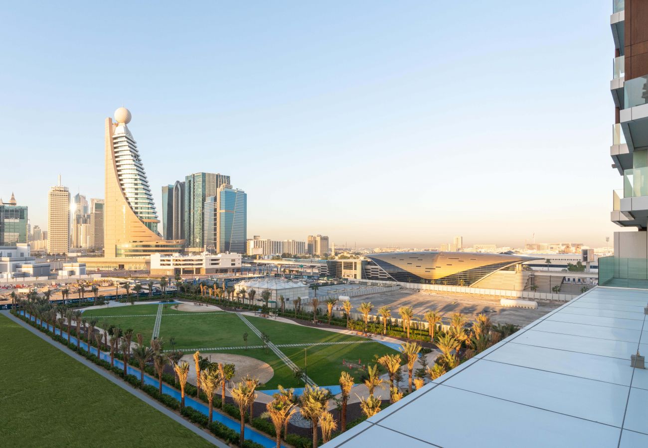 Ferienwohnung in Dubai - Ultimativer Aufenthalt / Herrliche Aussicht auf den Rahmen und den Park