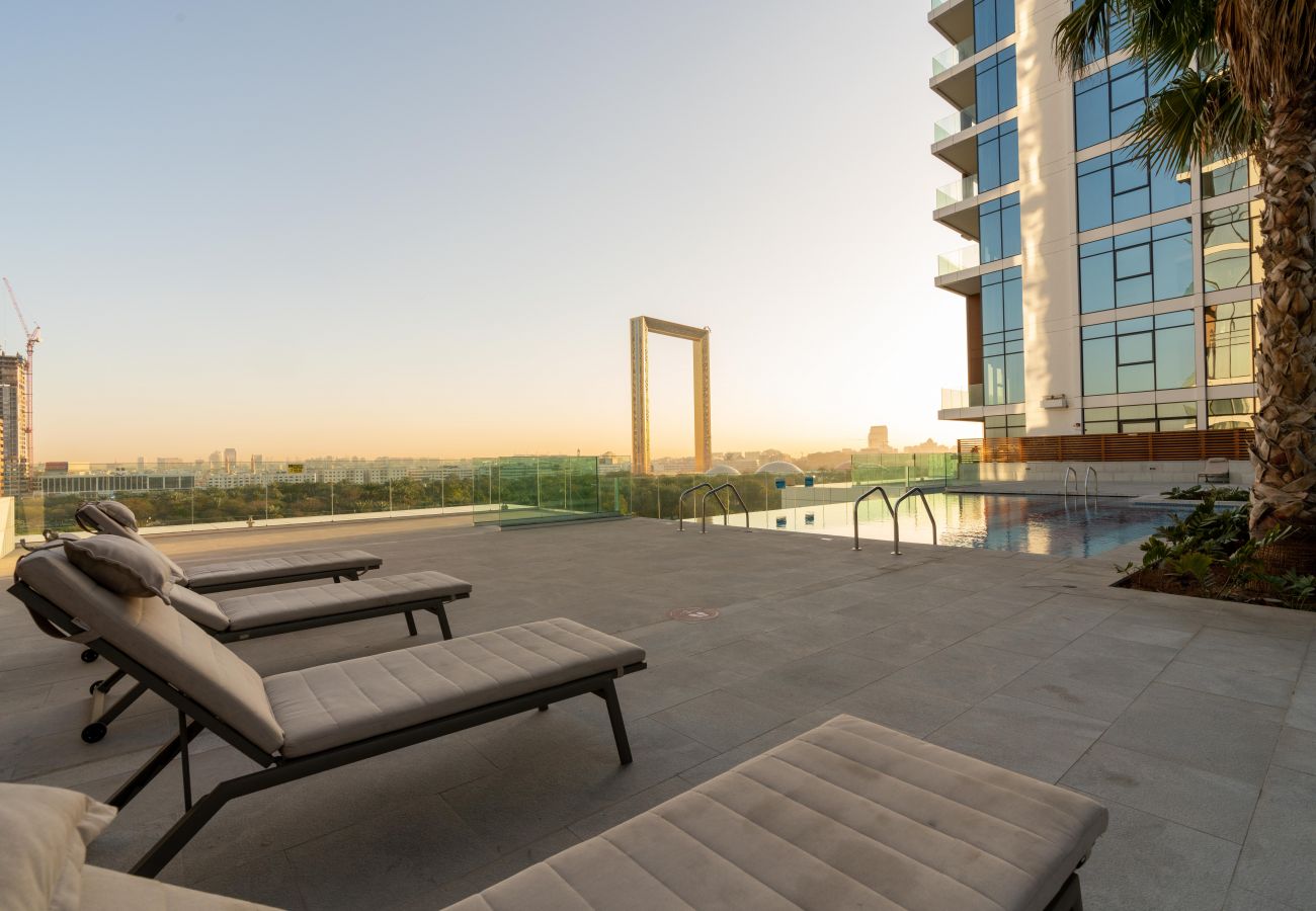 Ferienwohnung in Dubai - Ultimate Stay / Scenic Panoramic Park & Frame View 