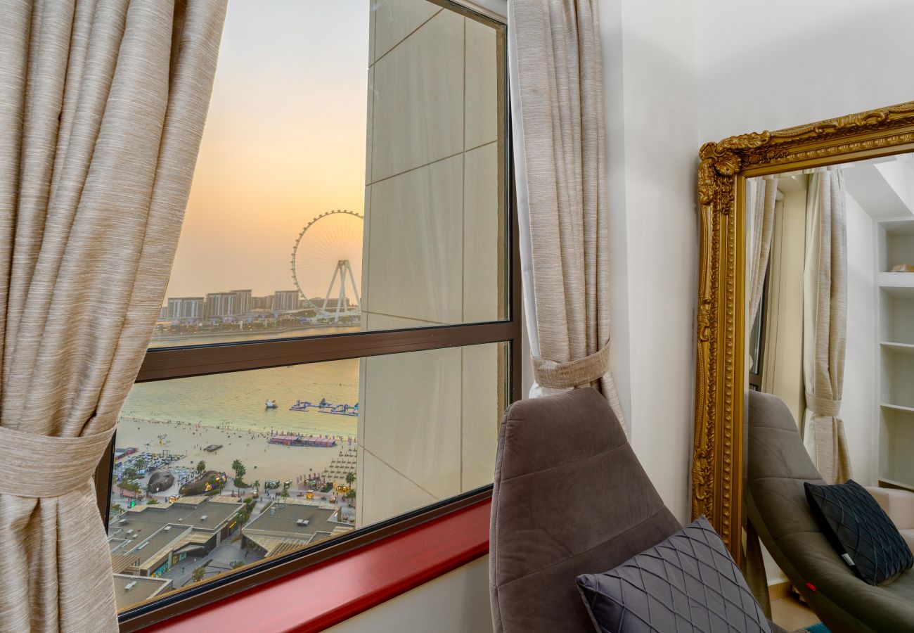 Ferienwohnung in Dubai - Ultimate Stay / 3 Beds / Full Sea & JBR Beach View