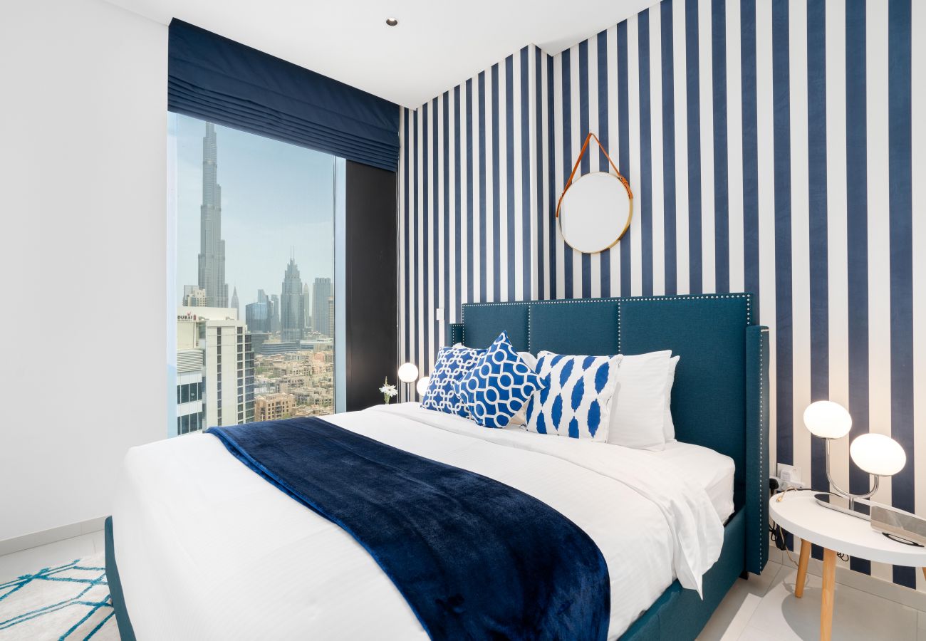 Ferienwohnung in Dubai -  Ultimate Stay / 4 Beds / Burj Khalifa View / Ultra Modern / Business Bay