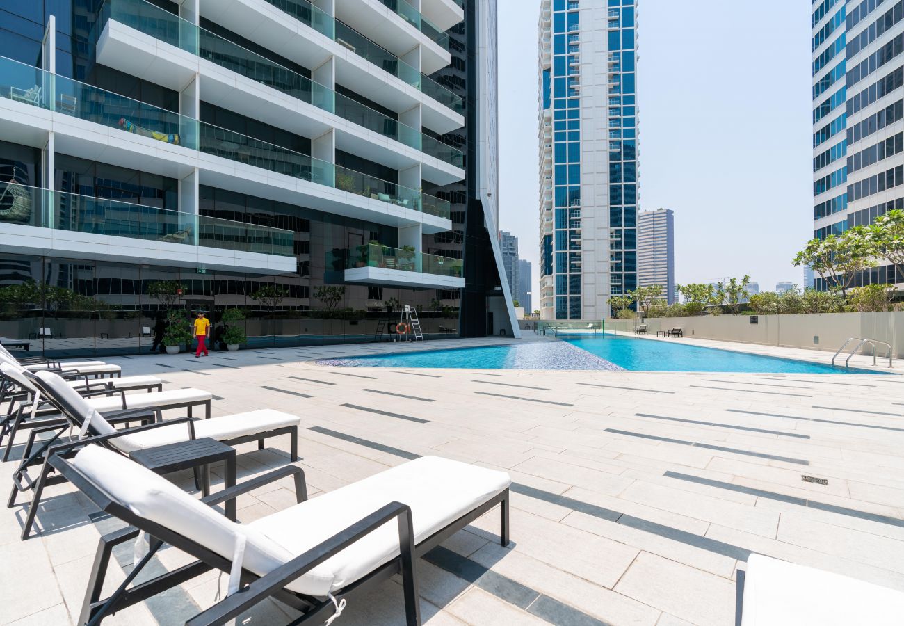 Ferienwohnung in Dubai -  Ultimate Stay / 4 Beds / Burj Khalifa View / Ultra Modern / Business Bay