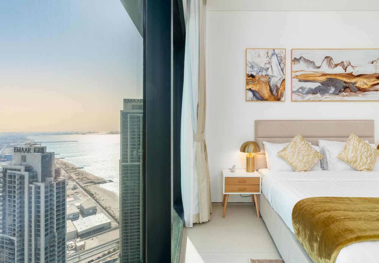 Ferienwohnung in Dubai - Ultimate Stay / 2 Beds / Address JBR / Direct Beach Access / Marina View / High Floor