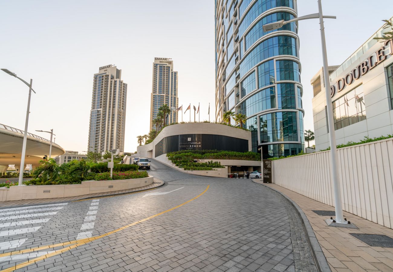 Ferienwohnung in Dubai - Ultimate Stay / 2 Beds / Address JBR / Direct Beach Access / Marina View / High Floor