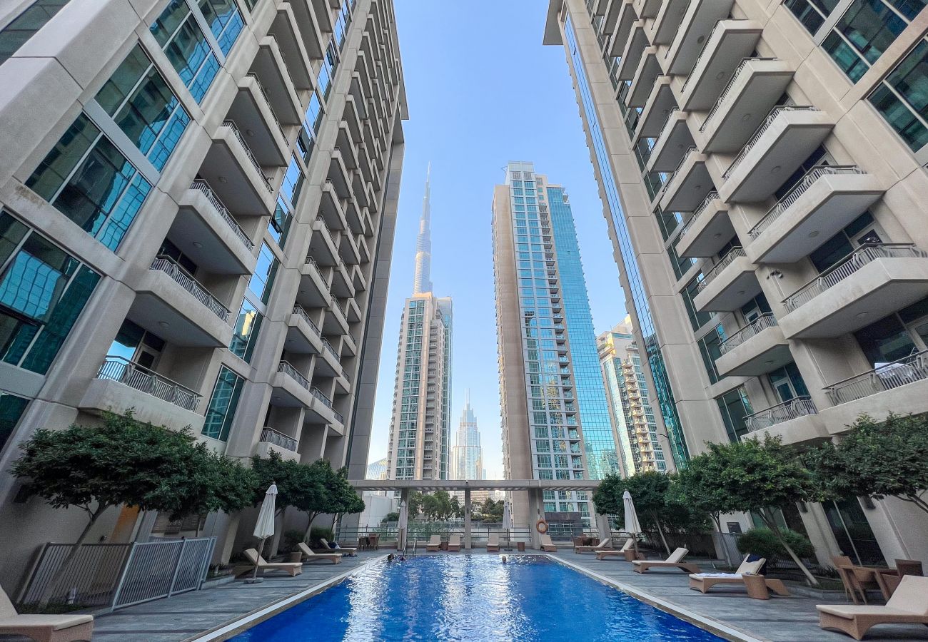 Ferienwohnung in Dubai - Ultimate Stay / Burj Khalifa View / 3 Beds Luxury