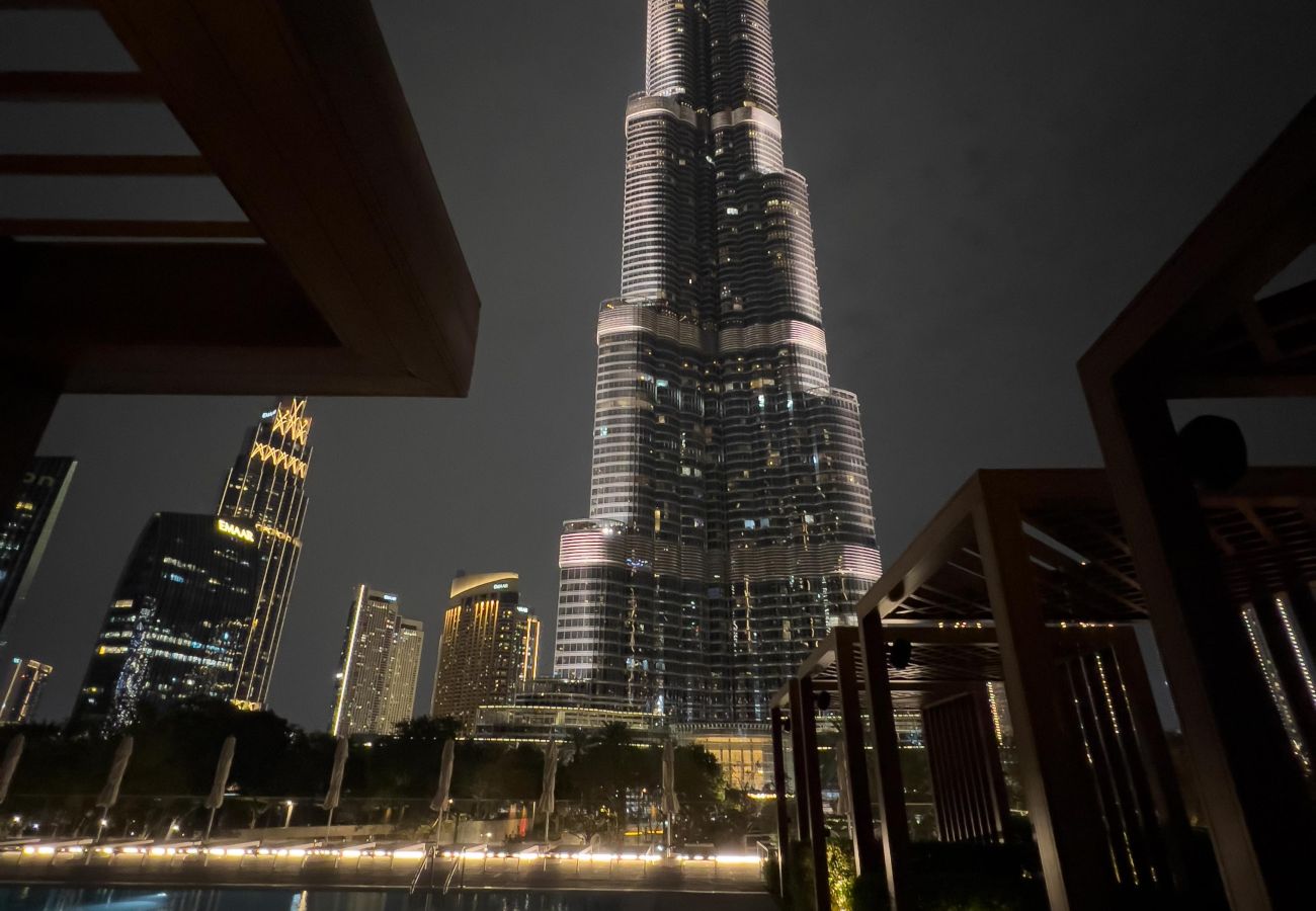 Apartamento en Dubai - Lujo 2BR | Dirección Ópera | Junto al Burj Khalifa