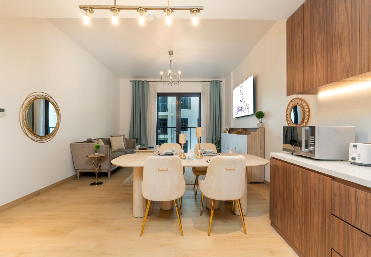 Apartment in Dubai - Stylish 1BR in La Mer | Partial Marina Views