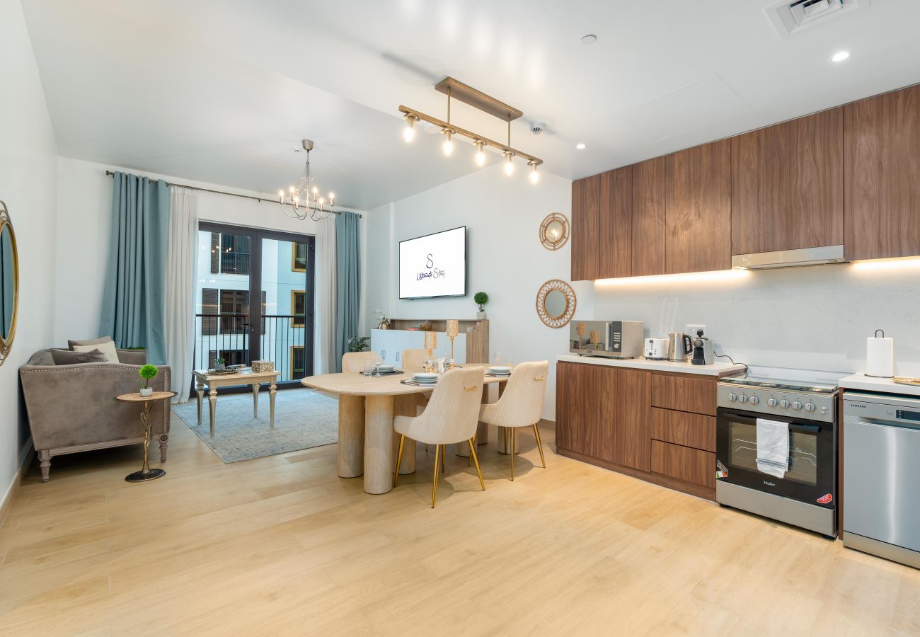 Apartment in Dubai - Stylish 1BR in La Mer | Partial Marina Views