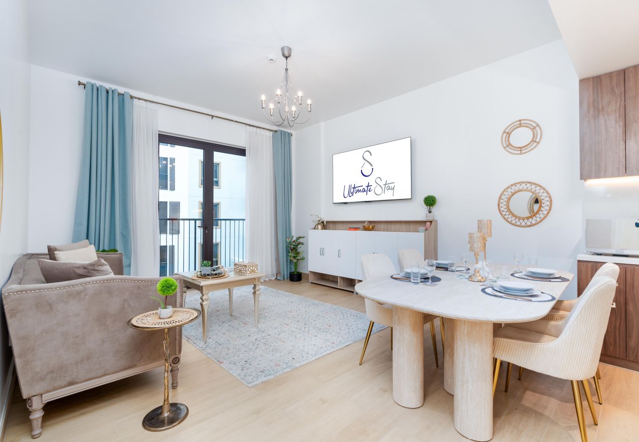 Apartment in Dubai - Stylish 1BR in La Mer | Partial Marina Views
