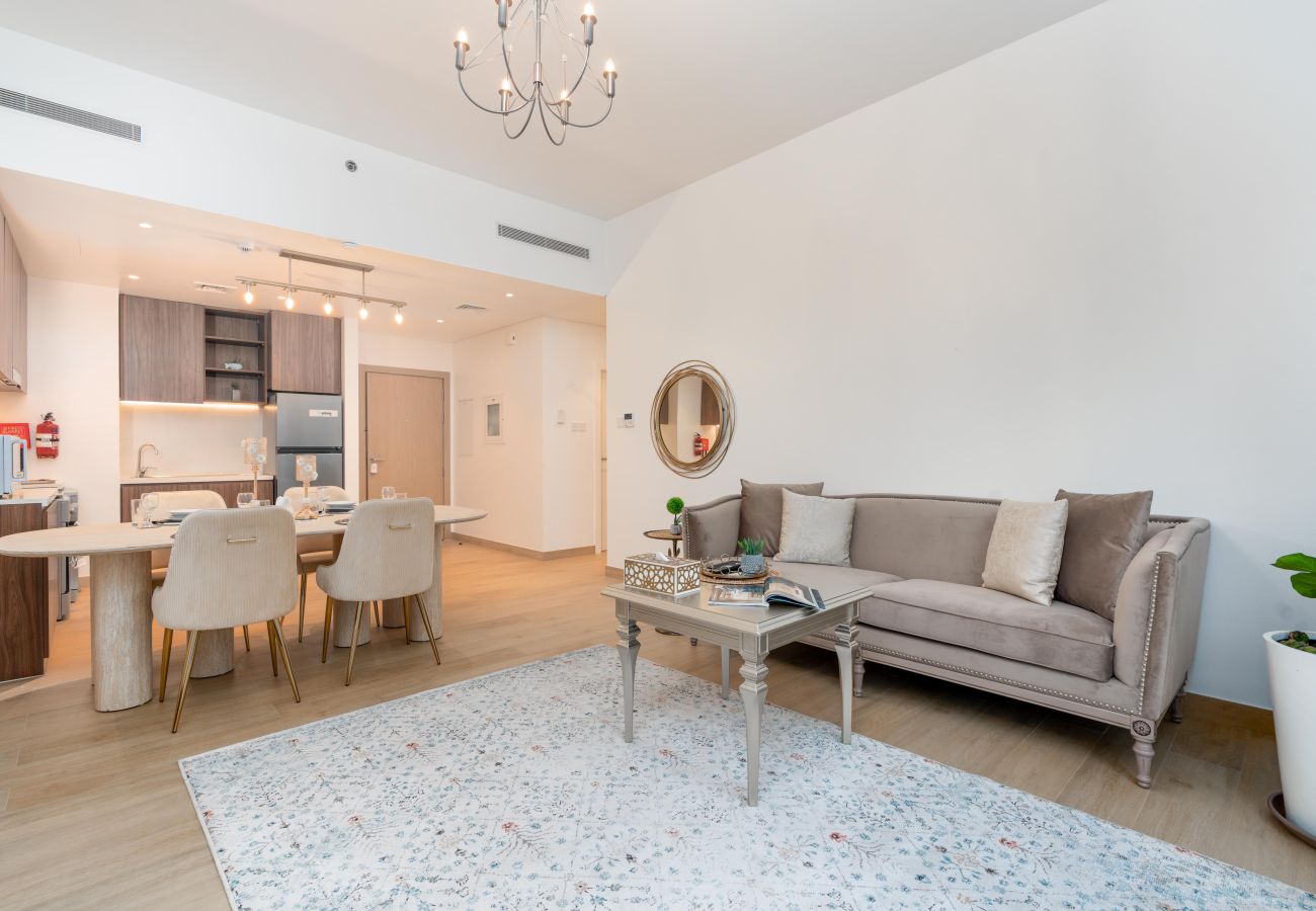 Apartment in Dubai - Stylish 1BR in La Mer | Partial Marina Views