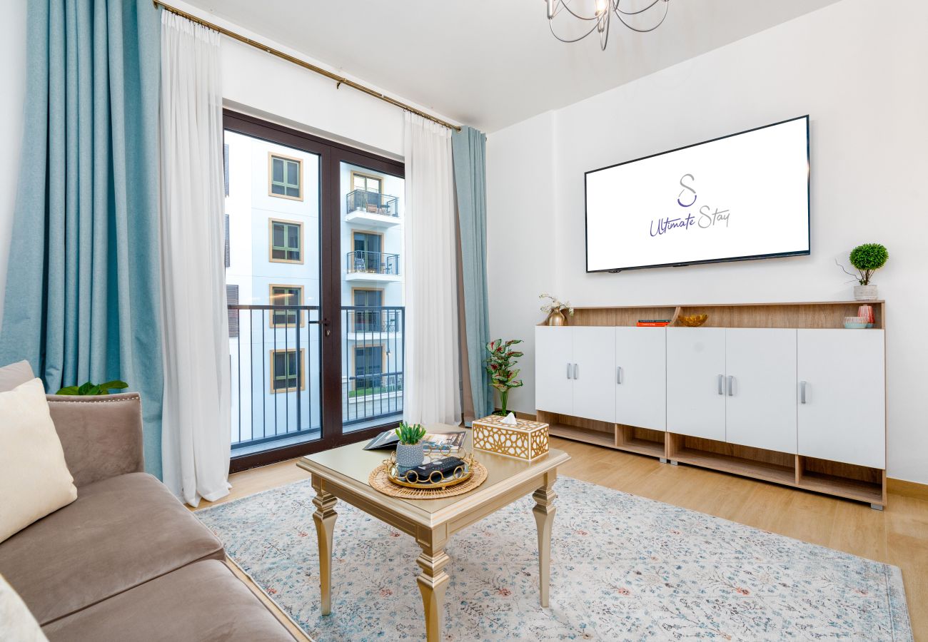 Apartment in Dubai - Stylish 1BR in La Mer | Partial Marina Views
