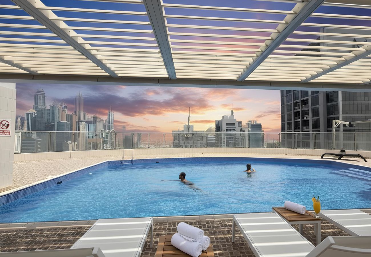 Апартаменты на Dubai - Stylish 1BR | Rooftop Pool | Next to JLT Metro